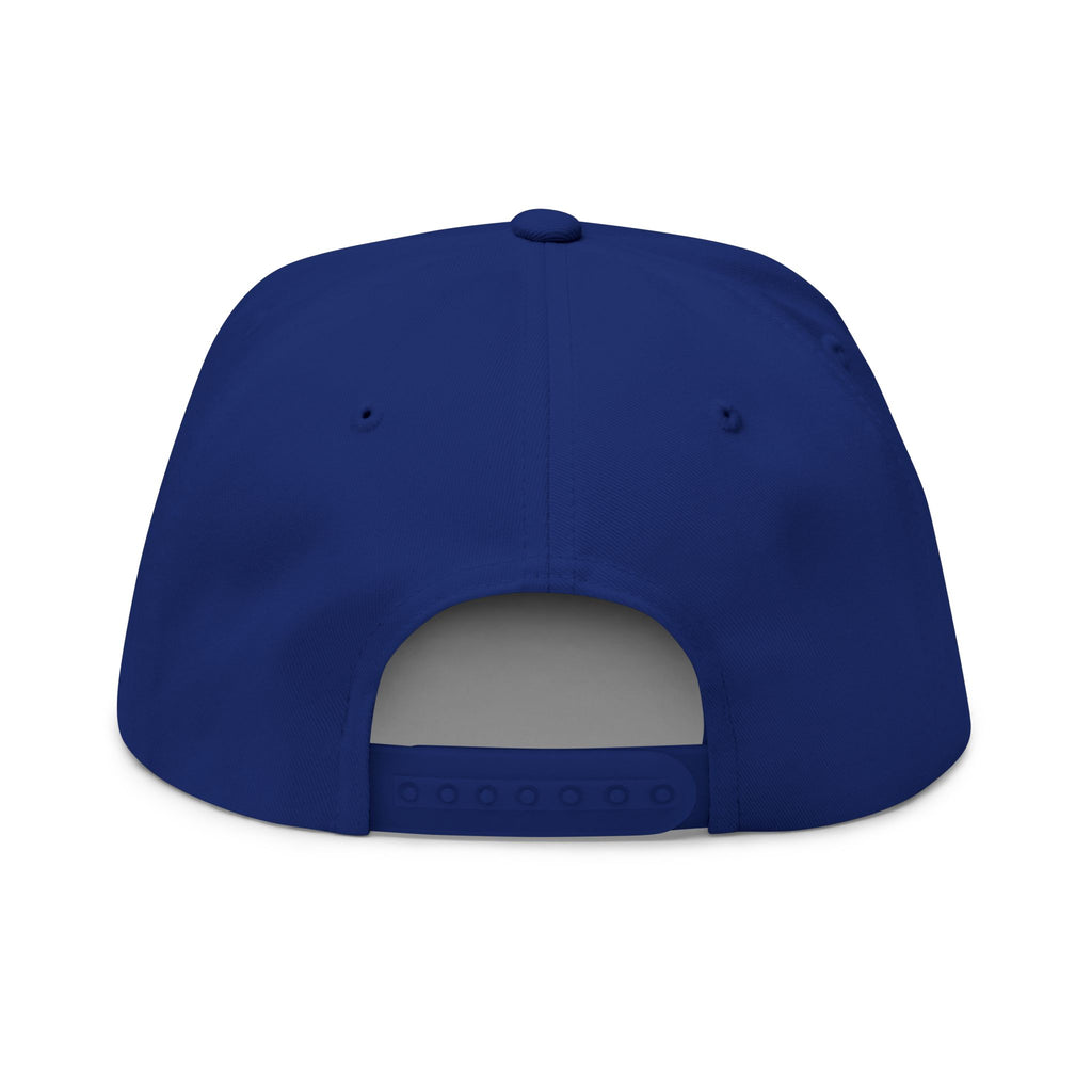 ZerØ Embroidered Flat Bill Cap — Snapback Hat