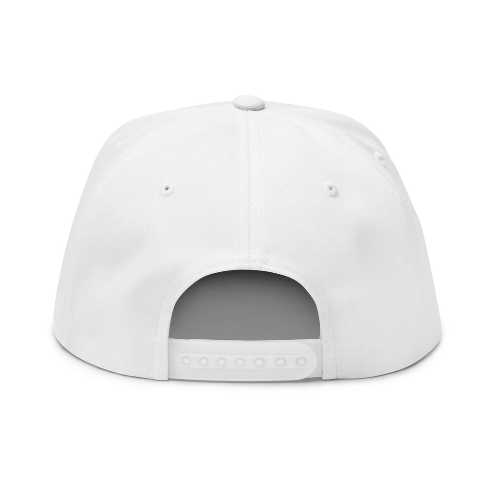 ZerØ Embroidered Flat Bill Cap — Snapback Hat