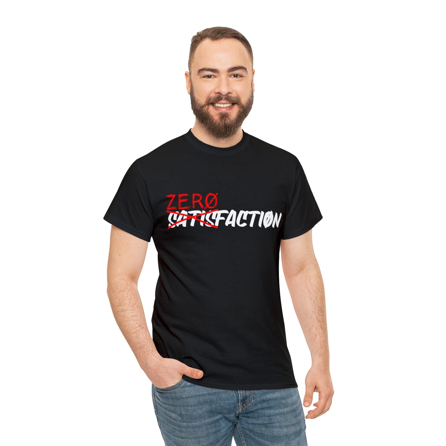 ZerØ Satisfactiøn Tee