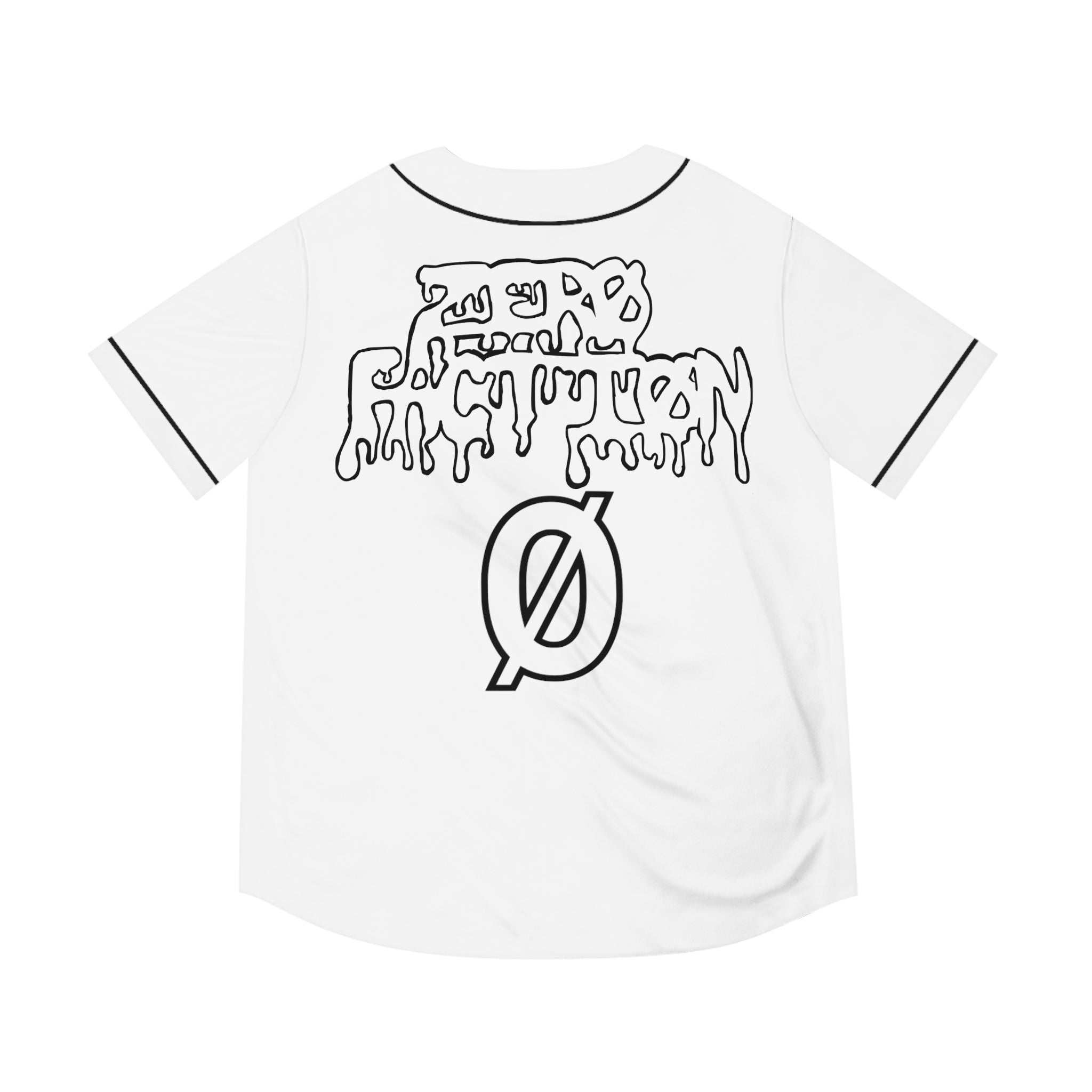 baseball jersey black back