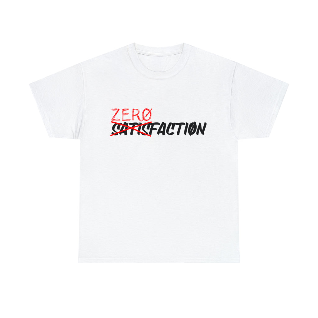 ZerØ Satisfactiøn Tee
