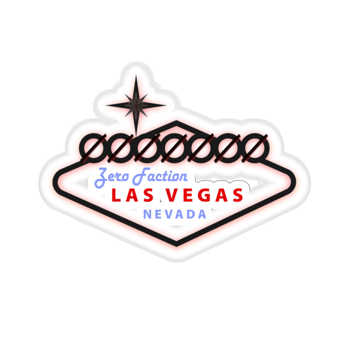 Las Vegas Faction Sign Sticker