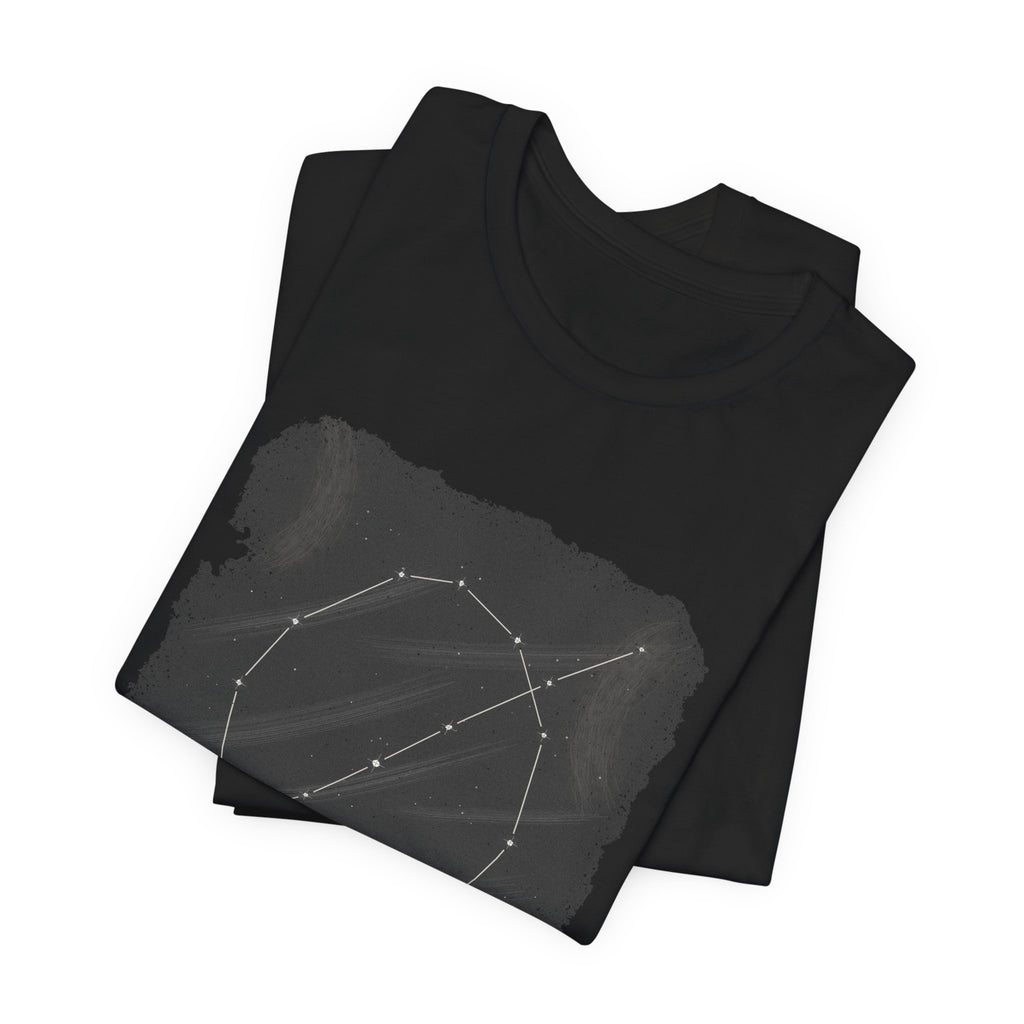 Zero Faction Grip Tape Constellation tee, black, folded