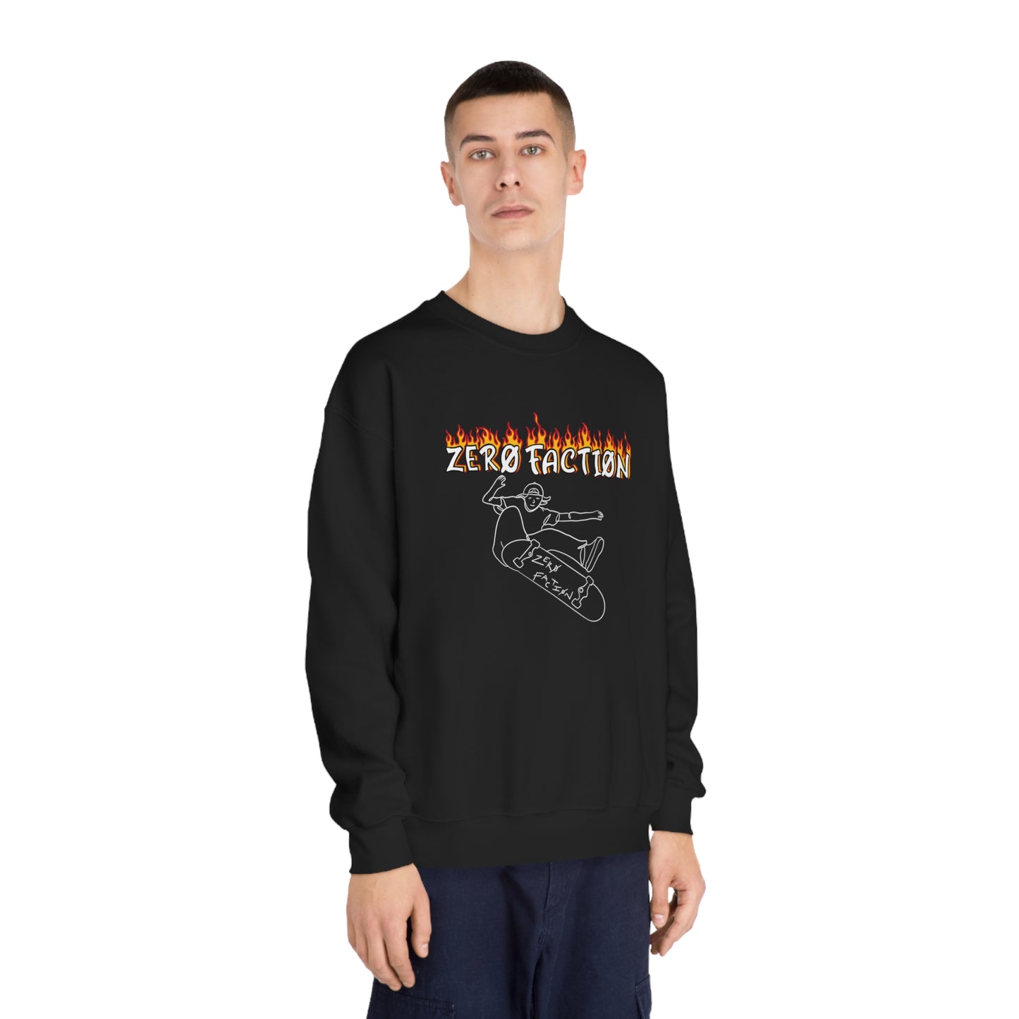 Fire Skatebøard Sweater