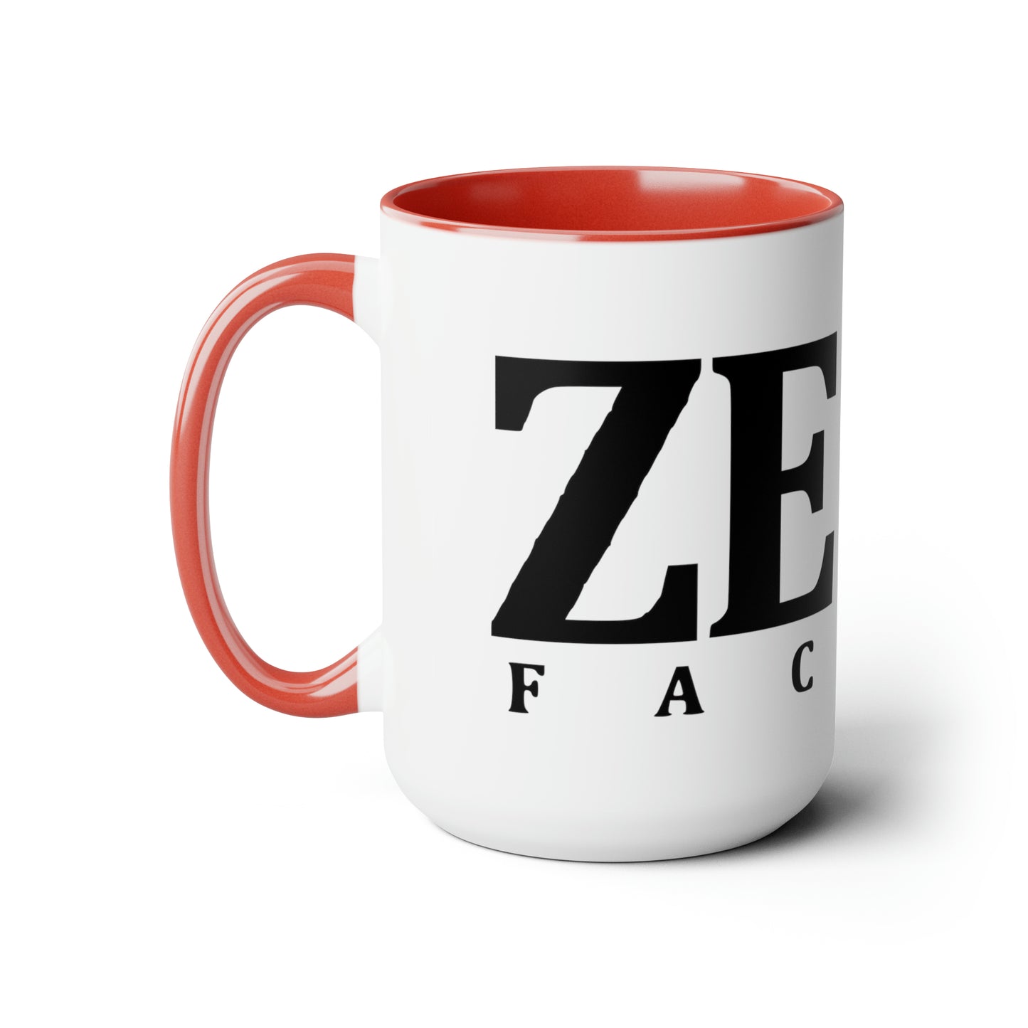 Two-Tone Coffee Mugs, 15oz