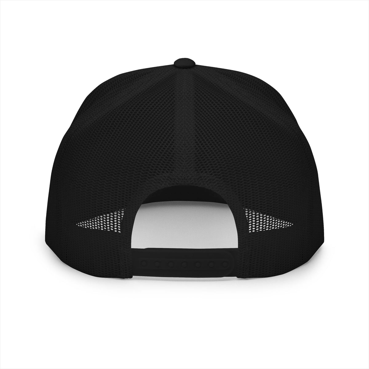 Mud Season Trucker Hat by Zero Faction, product mockup side view