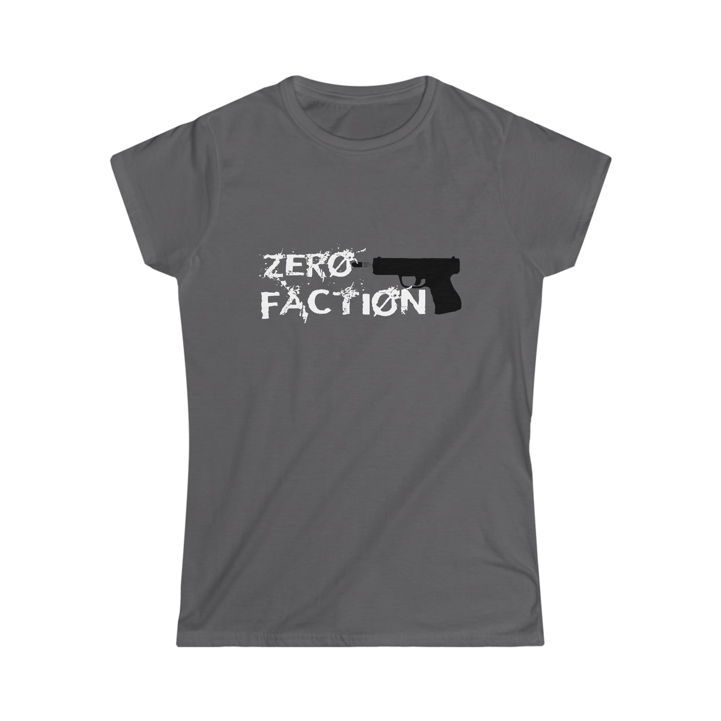 womens grey pistol tee