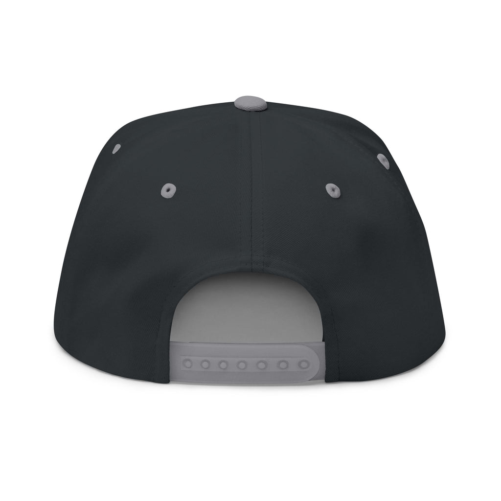 ZerØ Embroidered Flat Bill Cap — Snapback Hat