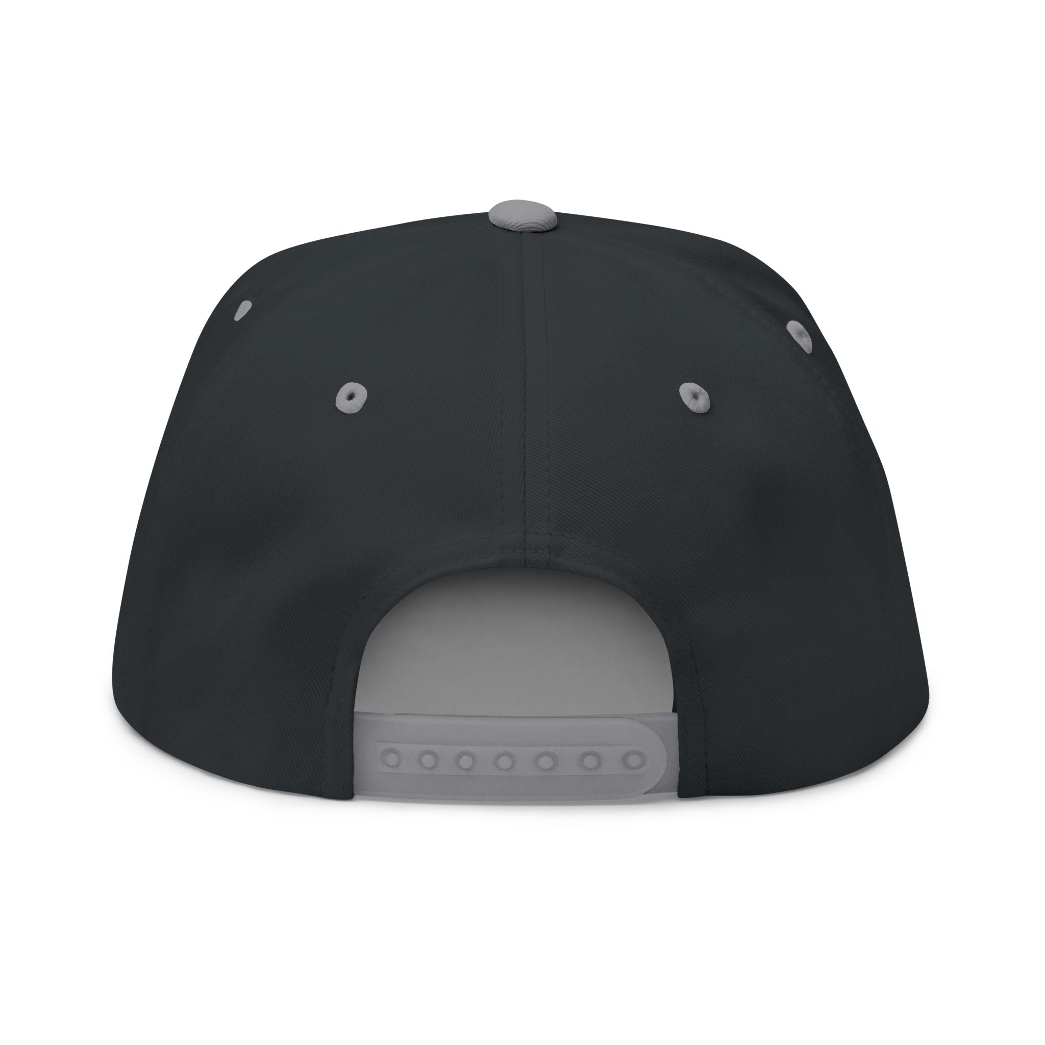 ZerØ Embroidered Flat Bill Cap — Snapback Hat