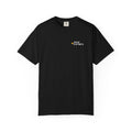 Zero Faction Vegas Marquee Logo tee, black, front view, small chest logo