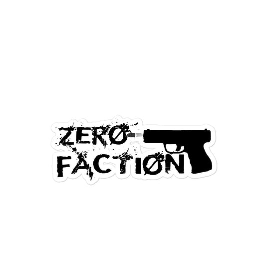 gun sticker zero faction