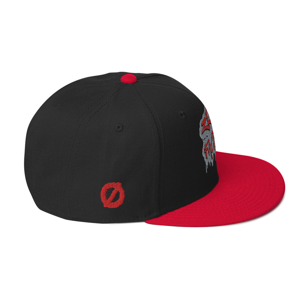 Red Graffiti Snapback Hat