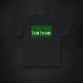 Zero Faction Enter The Faction Tee, on dark asphalt backdrop