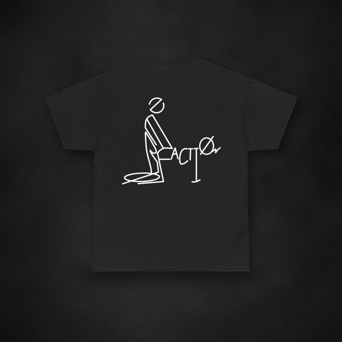 Zero Faction Men's ZF'NFCN Tee, on dark asphalt backdrop