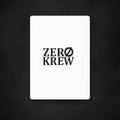 Zero Faction Poker Cards, on dark asphalt backdrop