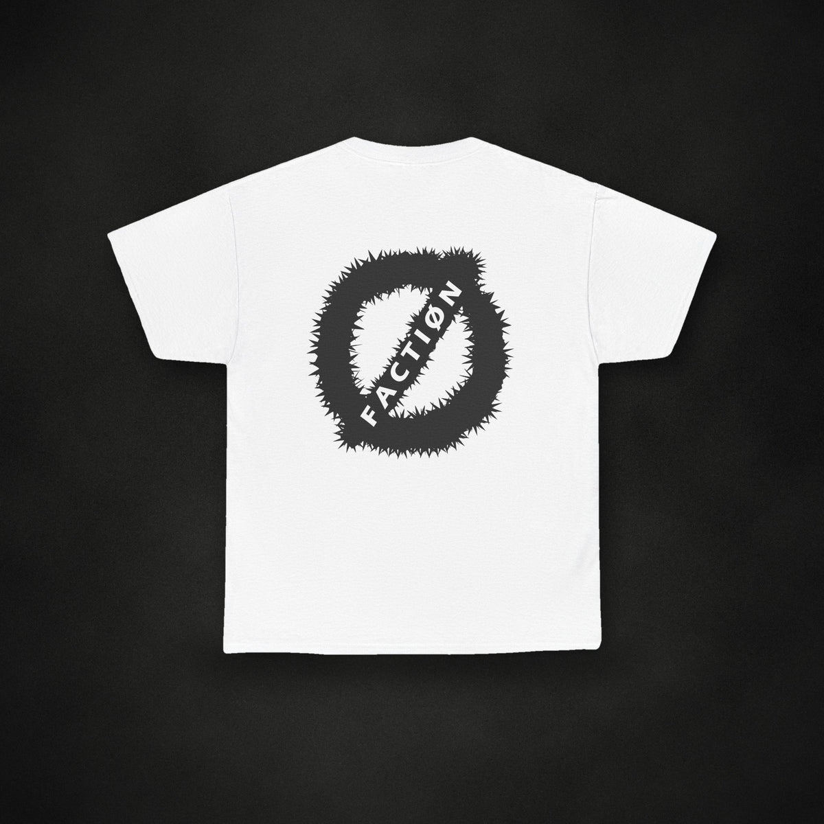 Zero Faction Punk'r Tee, on dark asphalt backdrop