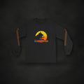 Zero Faction Zero Kombat Long Sleeve - Black, on dark asphalt backdrop